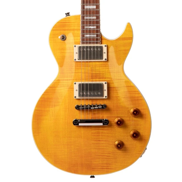 Alt view image 3 of 5 - Cort CR250 Electric Guitar - Antique Amber