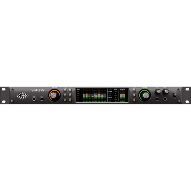 Alt view image 2 of 5 - Universal Audio Apollo x8p Heritage Edition 16 x 22 Thunderbolt, Warm Audio WA73-EQ Preamp, (2) XLR Cables Bundle