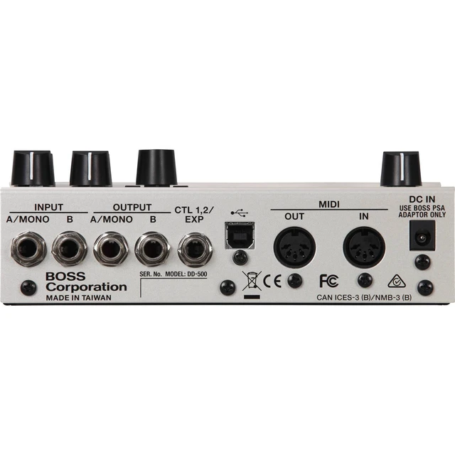Alt view image 3 of 4 - BOSS DD-500 Digital Delay Pedal + Co2crea Hard Case for UEME 10.1" Portable DVD Player CD Player