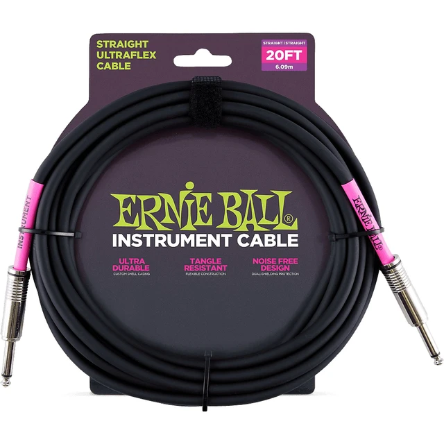 Alt view image 6 of 6 - Boss WAZA Tube Amp Expander, (4) ErnieBall Guitar Cable P06048 Bundle