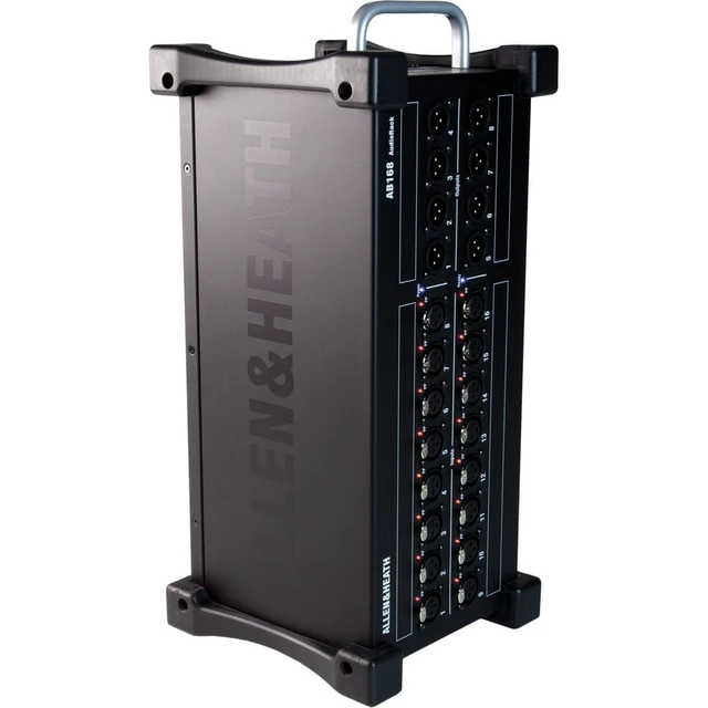 Alt view image 3 of 7 - Allen & Heath AB168, (4) Mic Stands, (6) XLR Cables, Tascam TH02 Headphones Bundle