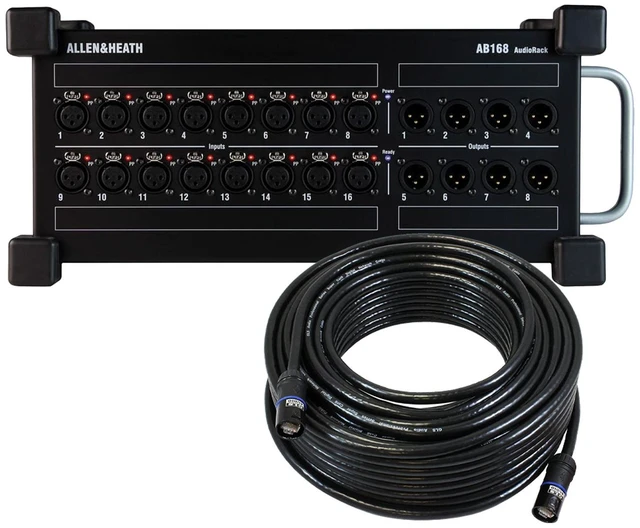 Main image of Allen & Heath AB168, GLS Audio 100-Feet Ethercon Cable Bundle