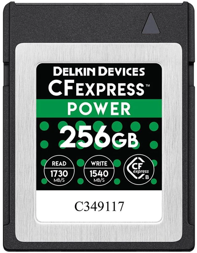Main image of Delkin Devices 256GB CFexpress POWER Memory Card