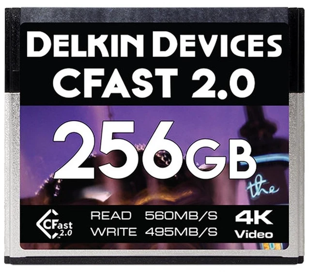 Main image of Delkin Devices 256GB Cinema CFast 2.0 Memory Card