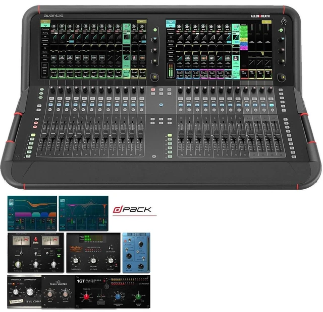 Main image of Allen & Heath Avantis Digital Mixer with DPACK (DEEP Plugins)