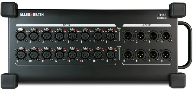 Main image of Allen & Heath DX168 Portable DX Expander for dLive Mixing Systems (16 Input / 8 Output)