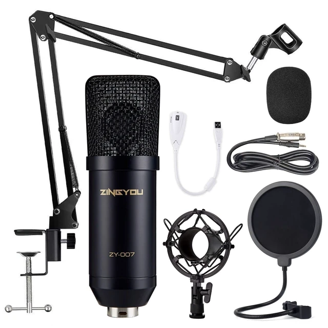 Alt view image 5 of 5 - Rode Microphones RODECaster Console +ZINGYOU Recording Bundle, ZY-007 With Adjustable Suspension Scissor Arm Stand, Shock Mount and Pop Filter, Studio Recording & Broadcasting
