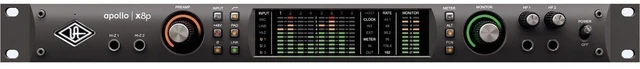 Main image of Universal Audio Apollo x8p Rack-Mountable Thunderbolt 3 Audio Interface with Real-Time UAD Processing