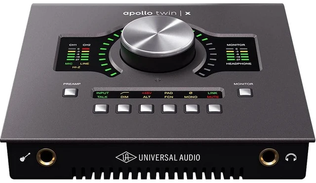 Main image of Universal Audio Apollo Twin X QUAD Thunderbolt 3 Desktop Audio Interface with Real-Time UAD Processing