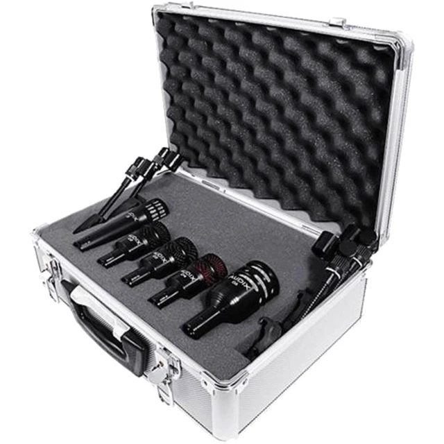 Alt view image 7 of 7 - Allen & Heath GX4816 48x16 XLR In/Out Portable GX Expander with DX Sockets + Audix DP5A - Complete Drum Microphone Package and Cables.