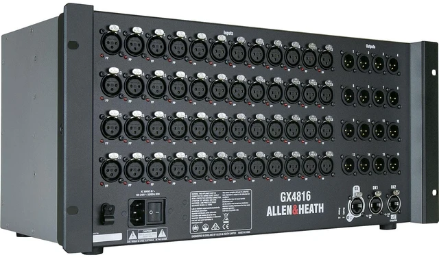 Main image of Allen & Heath GX4816 48x16 XLR In/Out Portable GX Expander with DX Sockets