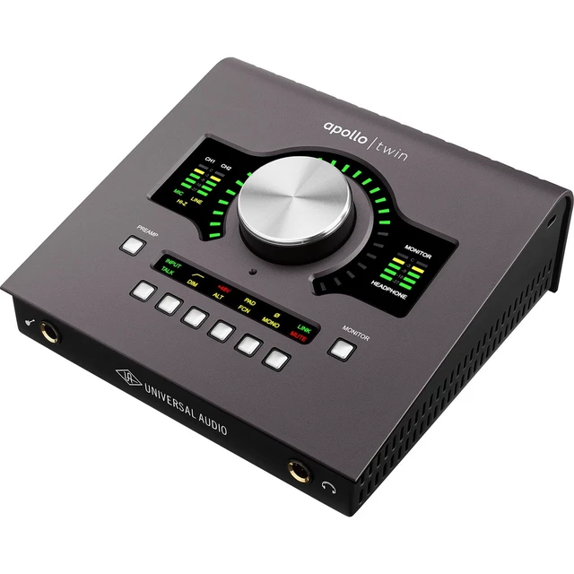 Alt view image 3 of 6 - Universal Audio Apollo Twin MKII DUO Desktop Interface with Realtime UAD Processing for Mac and Windows