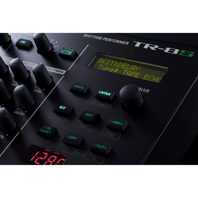 Alt view image 6 of 7 - Roland AIRA TR-8S Rhythm Performer + Gator Cases G-MIXERBAG-1515 Padded Nylon Bag and Cables