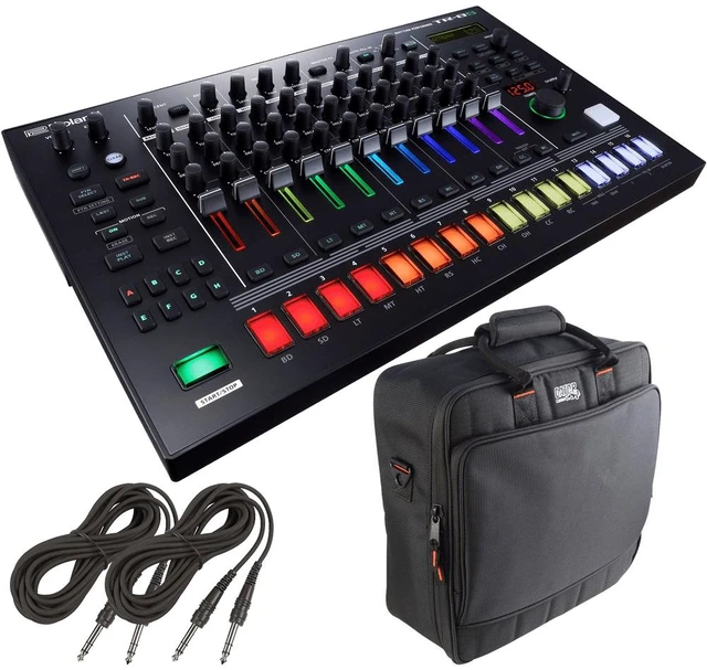 Main image of Roland AIRA TR-8S Rhythm Performer + Gator Cases G-MIXERBAG-1515 Padded Nylon Bag and Cables