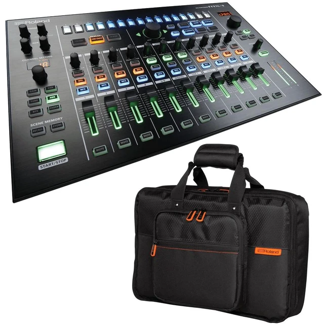 Main image of Roland MX-1 AIRA Mix Performer and Roland Bag for TR-8 / TR-8S / MX-1 (Black)