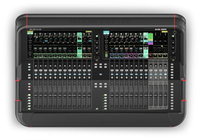Alt view image 2 of 7 - Allen & Heath AVANTIS 64-Channel Digital Mixer, 96kHz, Prox X XS-AHAVANTIS Case, GLS Audio Ethercon 200FT Bundle