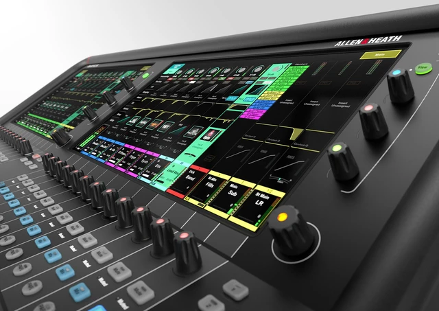 Alt view image 5 of 7 - Allen & Heath AVANTIS 64-Channel Digital Mixer, 96kHz, Prox X XS-AHAVANTIS Case, GLS Audio Ethercon 200FT Bundle