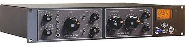 Alt view image 3 of 6 - Universal Audio LA-610 MKII - Audio-Technica ATH M50X - Mogami Gold TRSXLRM-10 (2)