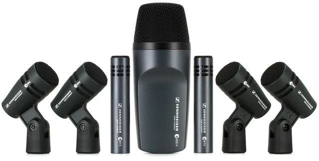 Alt view image 3 of 4 - Sennheiser Drum Kit e600 Drum Microphone Package, Presonus HD9 Professional Headphones Bundle