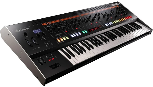 Alt view image 3 of 7 - Roland JUPITER-X Synthesizer, Presonus Eris3.5 Monitors, Monitor Stands, Keyboard Stand, Bench, Sustain Pedal, Nektar NX-P, (2) 1/4 Cables, (2) XLR Cables Bundle