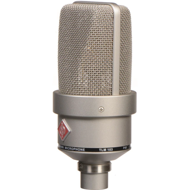 Alt view image 2 of 5 - Neumann TLM 103 Condenser Microphone (Nickel), SE Electronics, RF-X - POP Filter Bundle