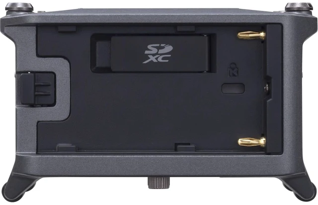 Alt view image 7 of 7 - Zoom F6 6-Input / 14-Track Multitrack, (2) SV100 Mic, Tascam TH02, (2) XLR Cables, SD Card 32GB, Gator GK2110 Bundle