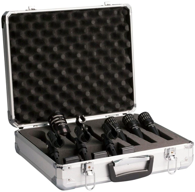 Alt view image 2 of 5 - Audix DP4 Instrument Mic Pack, Audio Technica ATH-M20X Bundle