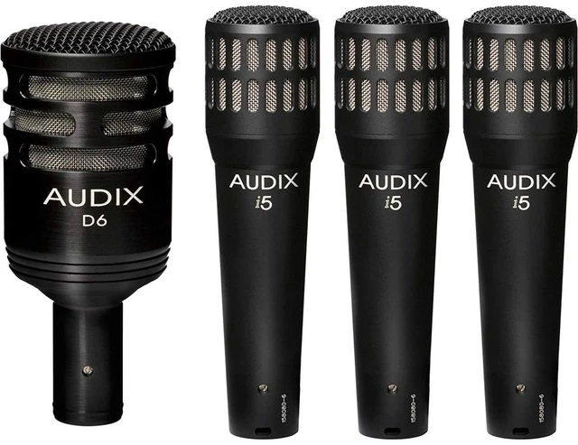 Alt view image 4 of 5 - Audix DP4 Instrument Mic Pack, Audio Technica ATH-M20X Bundle