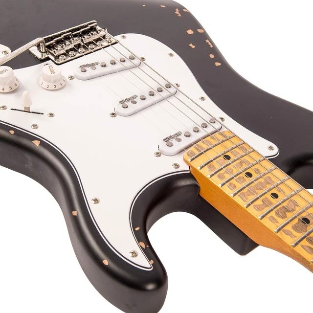 Alt view image 4 of 7 - Vintage V6 ICON Electric Guitar DB Black, Gator GFW-GTR-1000, ErnieBall Cable, ErnieBall P04037 Bundle