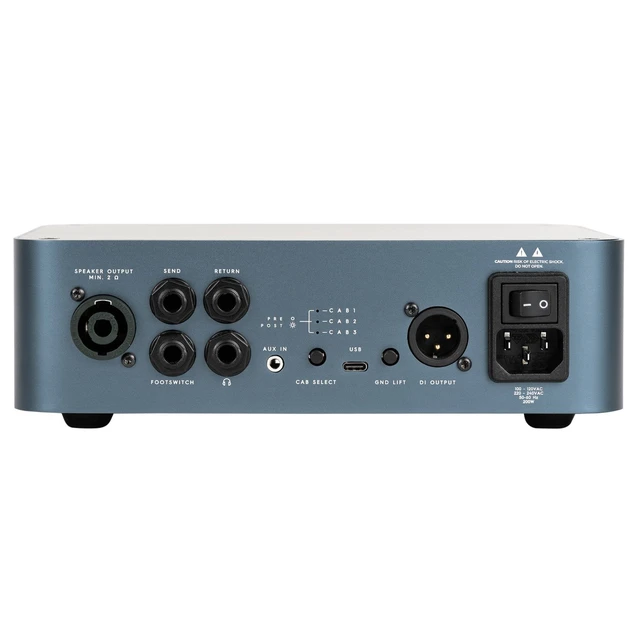 Alt view image 4 of 4 - Darkglass Alpha-Omega 500 500-Watts Bass Amplifier Head