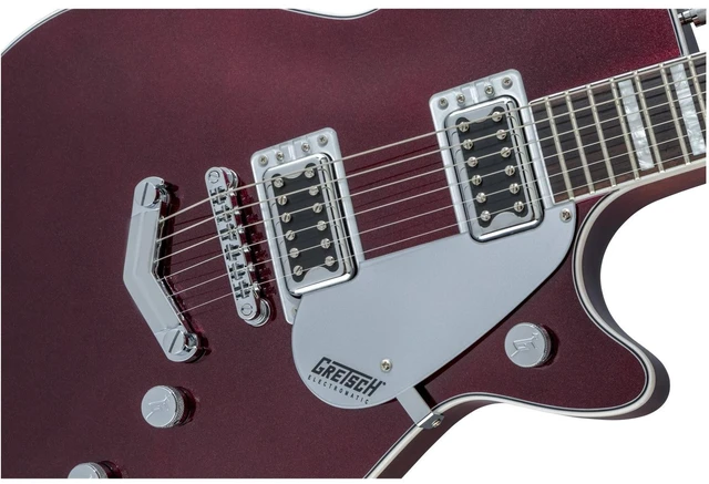 Alt view image 6 of 7 - Gretsch G5220 Electromatic Jet, Cherry Metallic, Gator Stand, Ernie Ball 2221, ErnieBall Cable Bundle