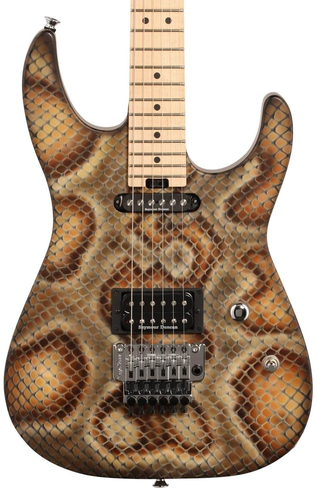 Alt view image 5 of 7 - Charvel Pro-Mod Warren DeMartini Signature Electric Guitar - Snake