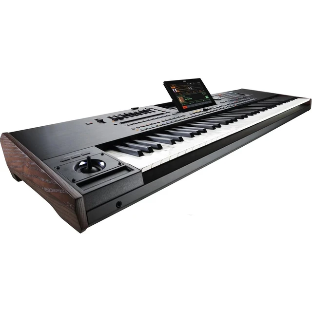 Alt view image 2 of 7 - Korg Pa5X-76 76-Key Workstation, Presonus HD09, Keyboard Stand and Bench, Sustain Pedal, Moog EP-3, (2) Midi Cables, (4) ErnieBall 1/4 Cables Bundle