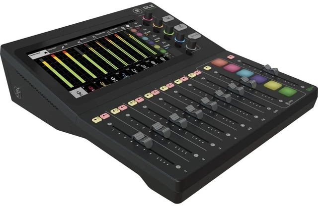 Alt view image 3 of 7 - Mackie DLZ Creator 12-channel Digital Mixer, Presonus HD9, (4) XLR Cables, (4) 1/4 Cables Bundle