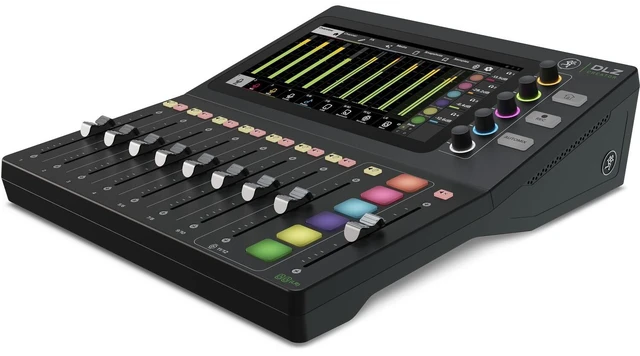 Alt view image 5 of 7 - Mackie DLZ Creator 12-channel Digital Mixer, Presonus HD9, (4) XLR Cables, (4) 1/4 Cables Bundle