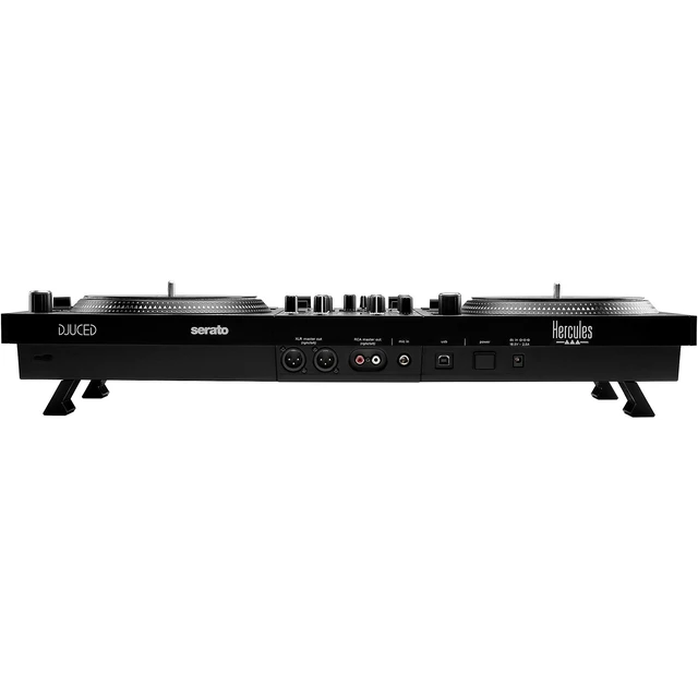 Alt view image 4 of 7 - Hercules DJ DJControl Inpulse T7 2-deck Motorized DJ Controller, Presonus Eris3.5, RCA Cables, Tascam TH02 Bundle