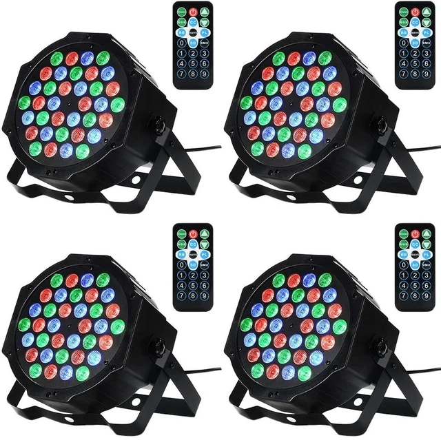 Alt view image 7 of 7 - American DJ Element H6 Pak with Charging Case (6-Pack), Rock-N-Roller R2RT, Litake36 LED Stage Lights 4 Pack Bundle