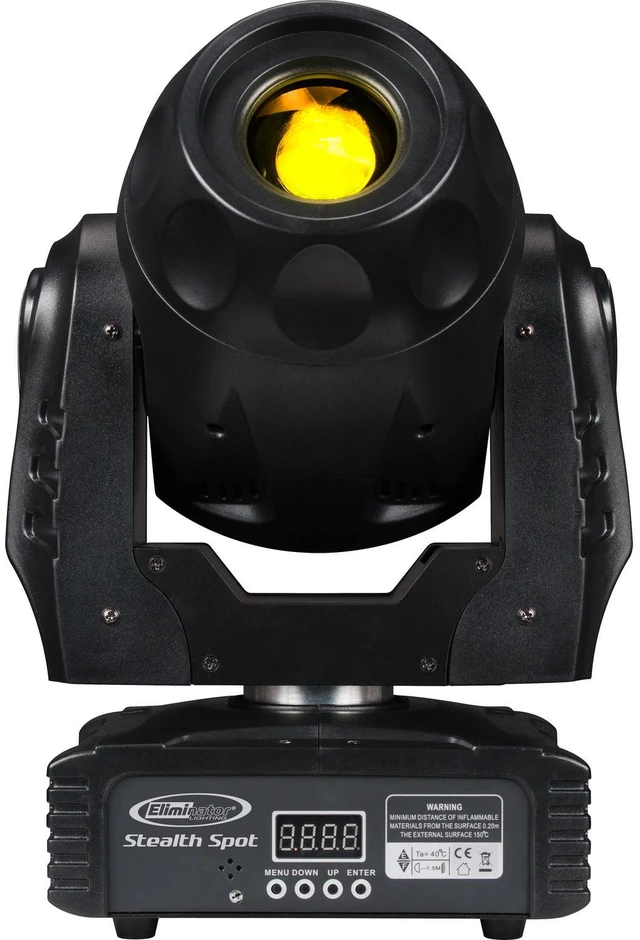 Alt view image 2 of 4 - (4) Eliminator Lighting Stealth Spot LED Moving Head Bundle
