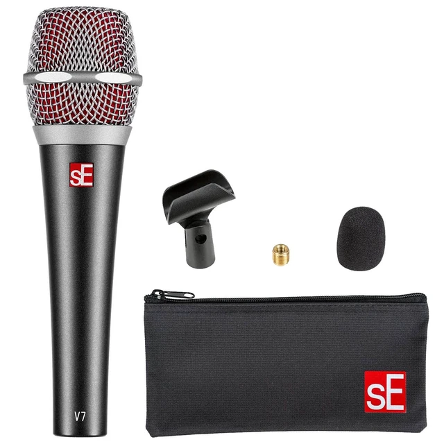 Alt view image 2 of 5 - sE Electronics V7 Handheld Supercardioid Dynamic Microphone (Gray)