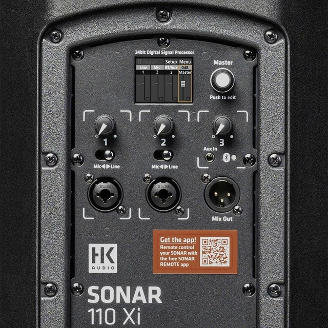 Alt view image 5 of 7 - HK Audio Sonar 110 Xi 800W 10" Powered Speaker