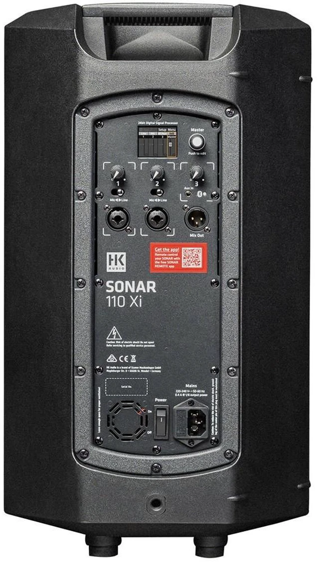 Alt view image 6 of 7 - HK Audio Sonar 110 Xi 800W 10" Powered Speaker