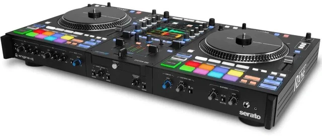 Alt view image 4 of 7 - Rane System One All-in-one DJ Controller - (2) PSG AUDIO Cobra 112A - Speaker Stands - (2) XLR Cables Bundle