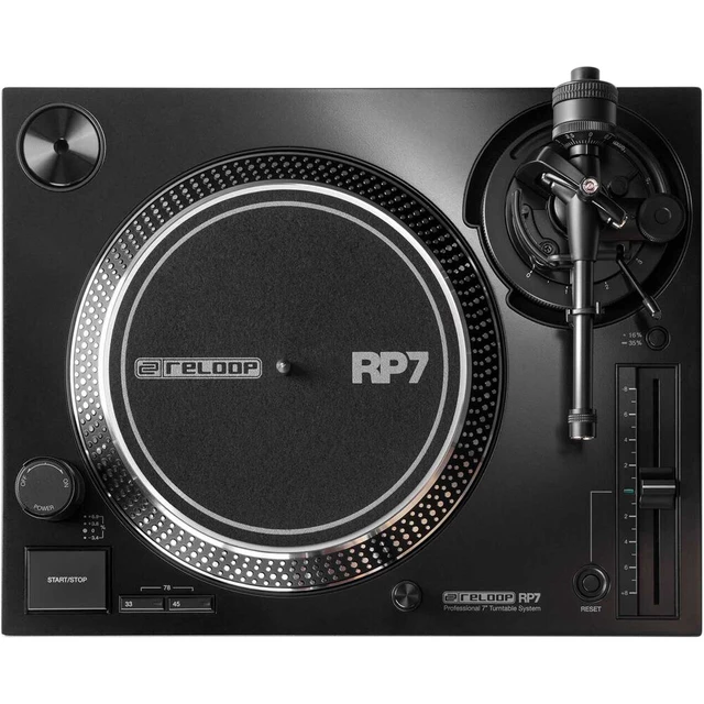 Alt view image 2 of 7 - Reloop RP-7 Professional 7-inch Turntable System