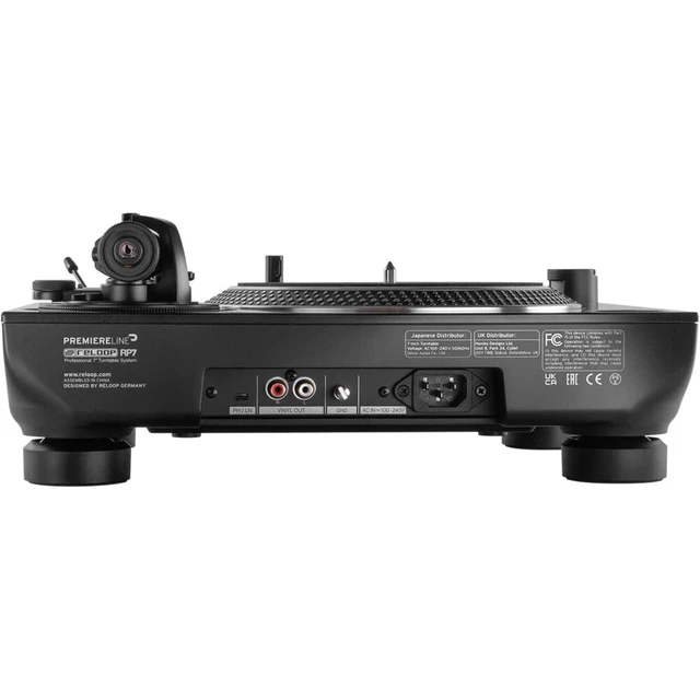 Alt view image 6 of 7 - Reloop RP-7 Professional 7-inch Turntable System