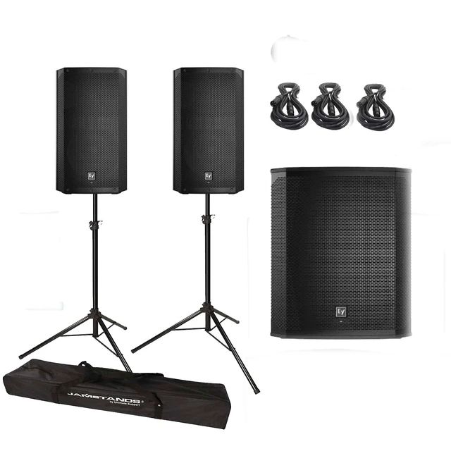 Main image of Electro-Voice ELX200-12P 12" 2-Way Powered Speakers & ELX200-18SP 18" Subwoofer Package