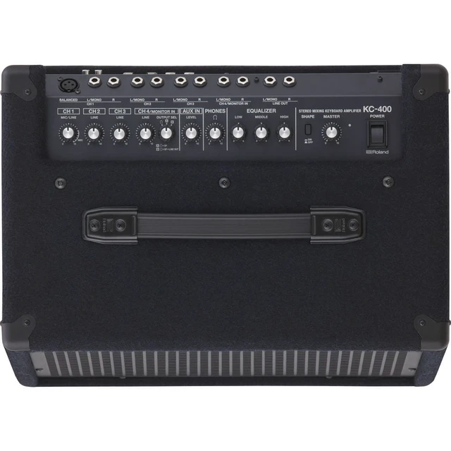 Alt view image 3 of 5 - Roland KC-400 Stereo Mixing 4-Channel Keyboard Amplifier