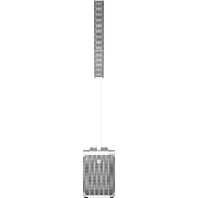 Alt view image 3 of 6 - Electro-Voice EVOLVE 50 White Portable 1000W Bluetooth + Electro-Voice Evolve 50 Column Speaker Carrying Case with Wheels and Cable.