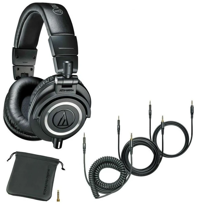 Alt view image 6 of 6 - Universal Audio LA-610 MKII - Audio-Technica ATH M50X - Mogami Gold TRSXLRM-10 (2)