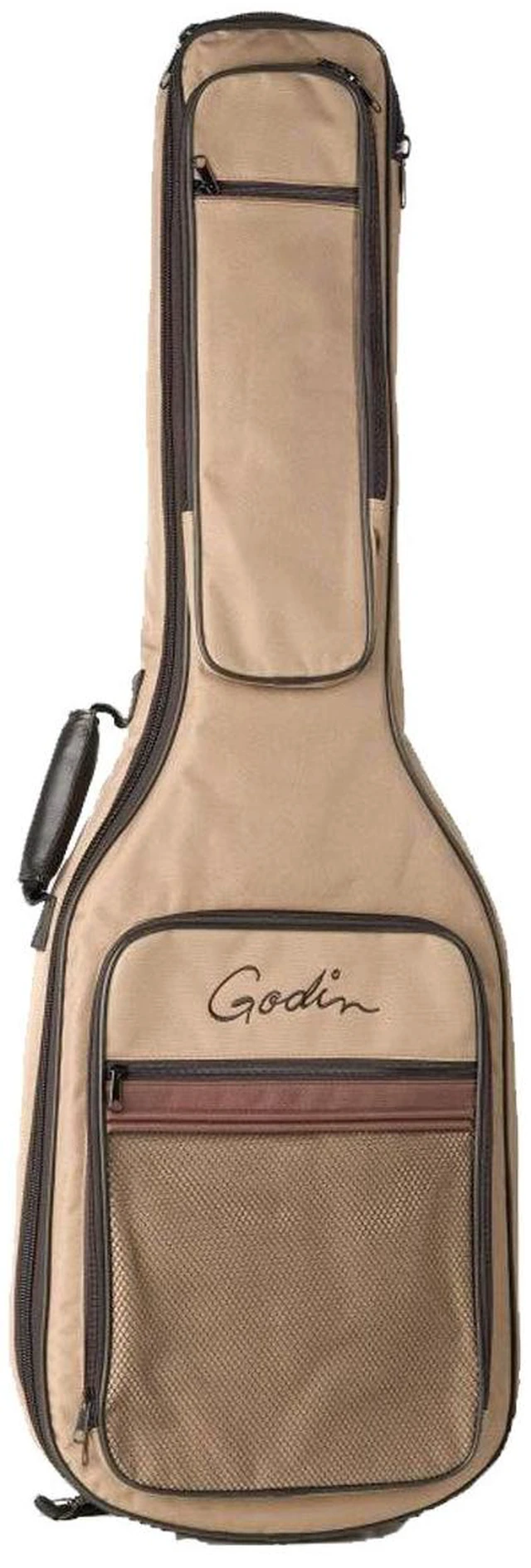 Alt view image 3 of 5 - Godin 025503 xtSA Trans Black Flame 6 string Electric Guitar - Godin V1095 Hard Shell Case - (2) D'Addario EJ38 Phosphor Bronze