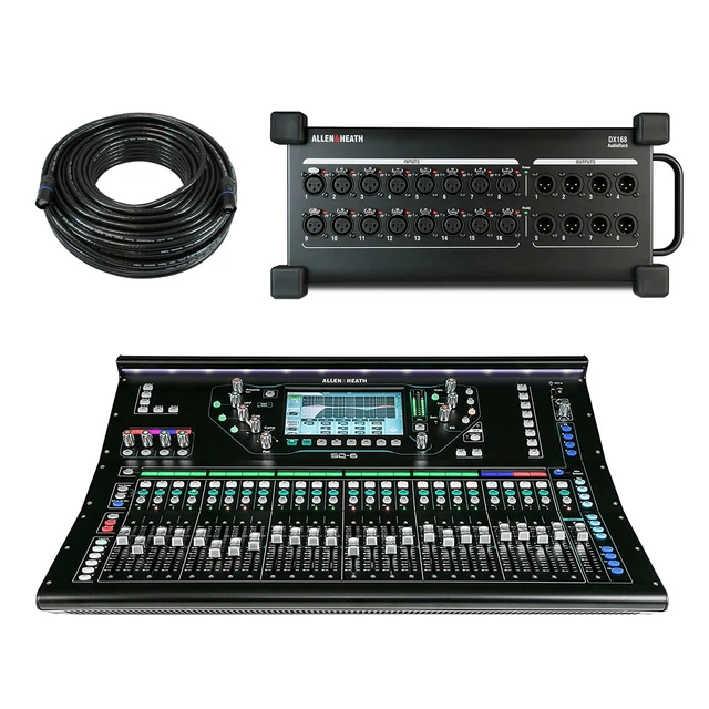 Main image of Allen & Heath SQ-6 - Allen & Heath DX168 - GLS Audio 50-Feet Ethercon Compatible RJ45